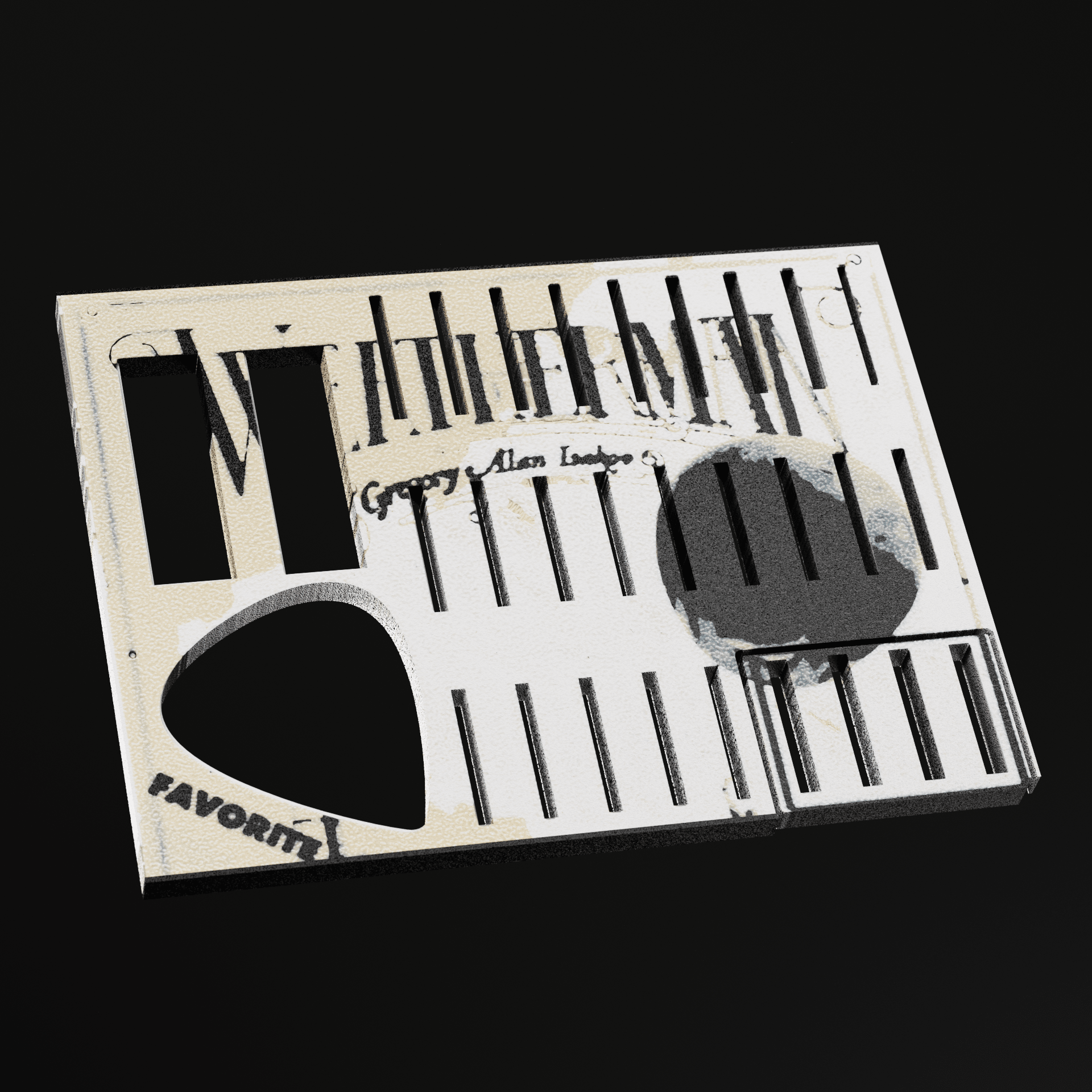 The Weatherman - Faceplate - Sonar Music Supply Co.